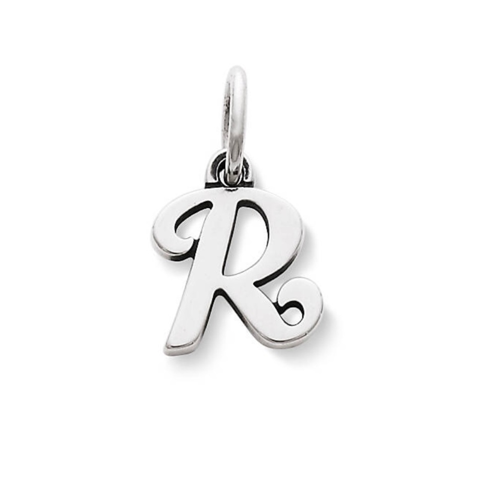 James Avery | R Initial Charm